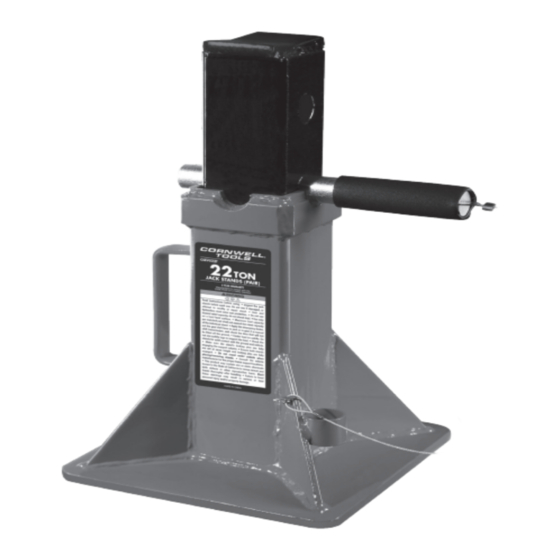 Cornwell Tools CSEVS22T Operating Manual