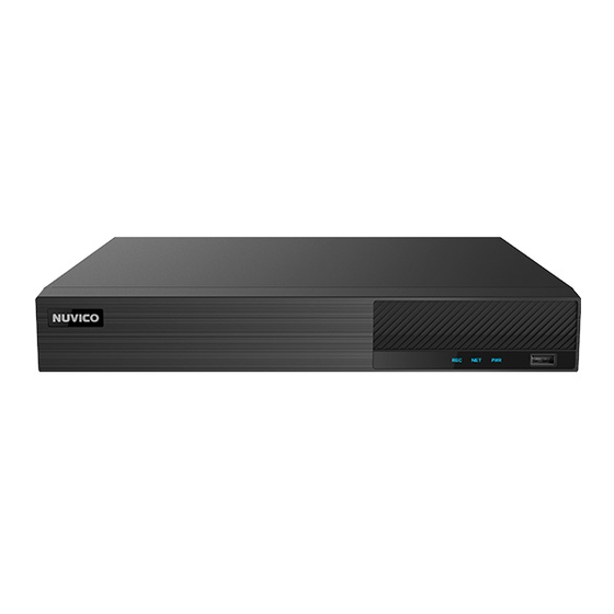 Nuvico Xcel TN-P800AI-8P Quick Start Manual