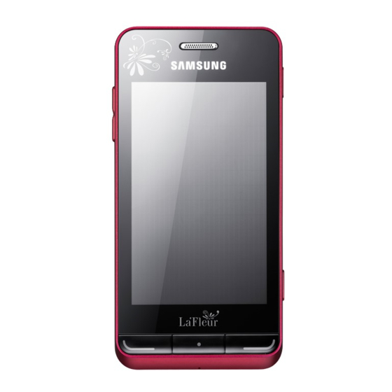 Samsung GT-S7230B User Manual