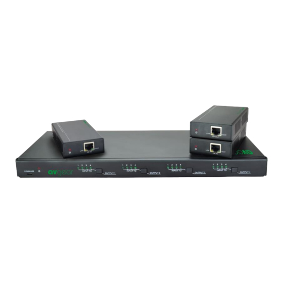 AVGear AVG-CSK4K-44 User Manual