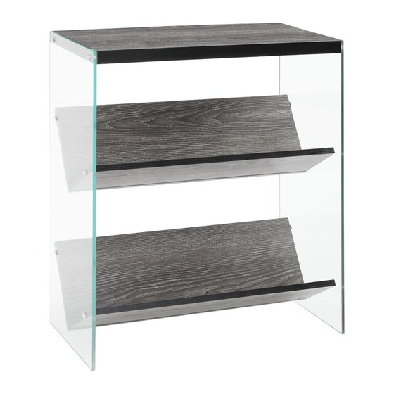 convenience concepts SOHO 131559 Assembly Instructions