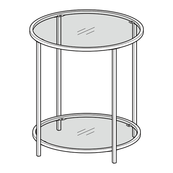 Songmics VASAGLE LGT034 Assembly Instructions Manual