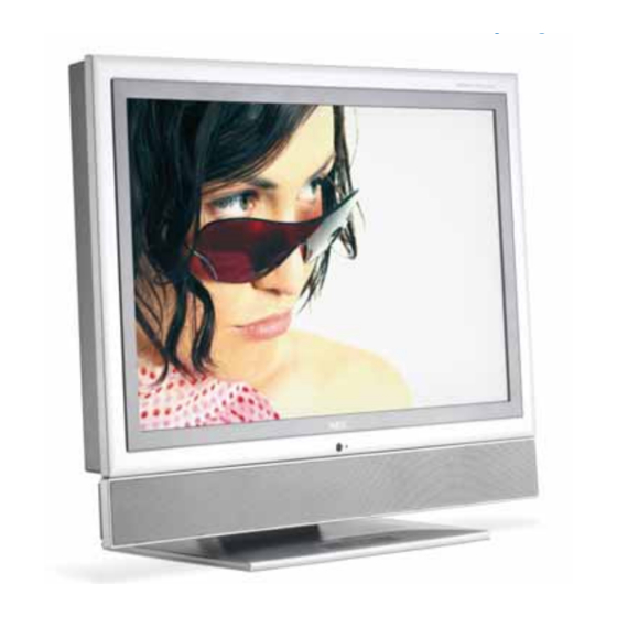 NEC LCD2335WXM - MultiSync - 23" LCD TV Specifications