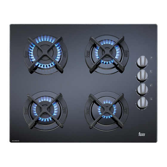 Teka CG.1 4G Installation Instructions Manual