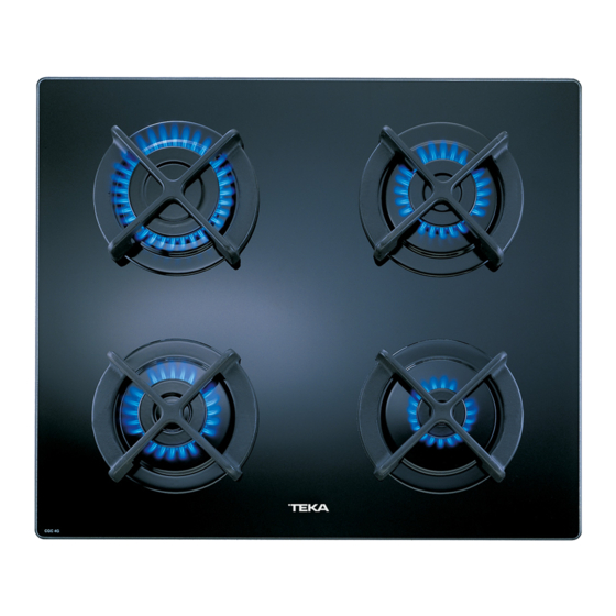 Teka CG. 1 4G Installation And Maintenance Manual