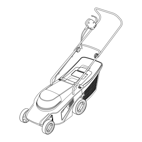 Qualcast electric rotary lawnmower 32cm 1200w manual sale