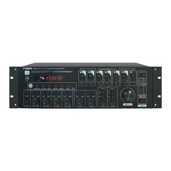 pascom ZONE-120 Operation Manual