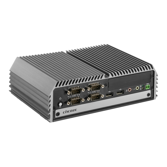 Cincoze DI-1000 Series User Manual