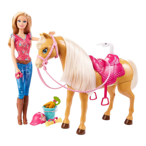 Mattel Barbie BJX85 Instructions
