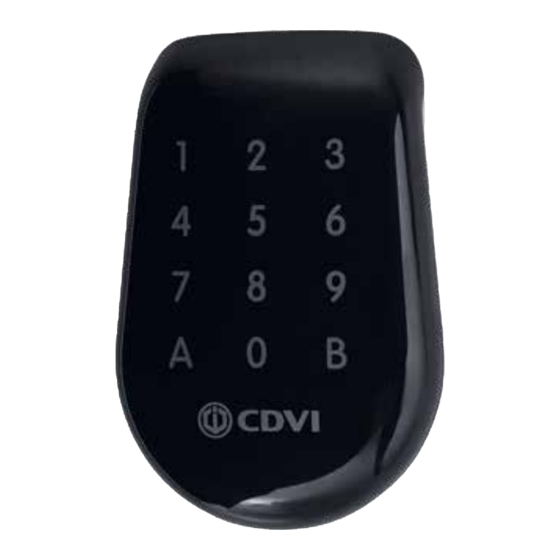 CDVI SOLAR2R Manual