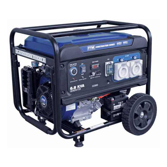 Itm CONSTRUCTION GC10000 Operator's Manual