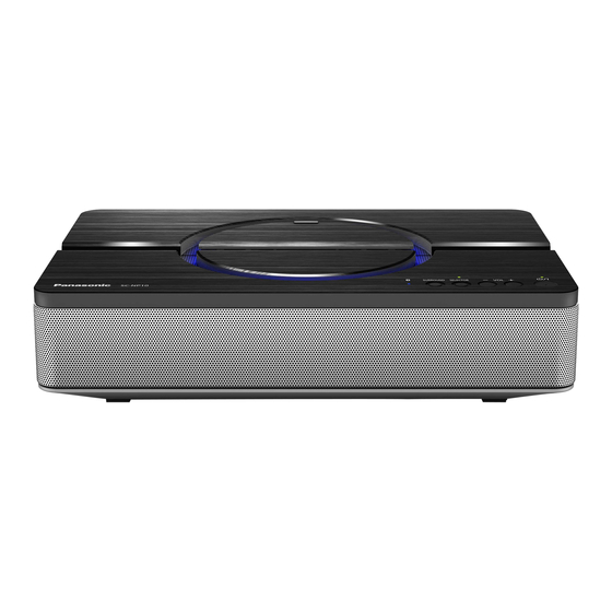 Panasonic SC-NP10 Owner's Manual