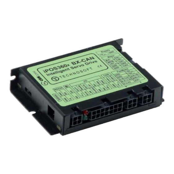 Technosoft iPOS3602 BX-CAN Technical Reference