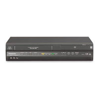Panasonic PVD4745S - DVD/VCR DECK Operating Instructions Manual