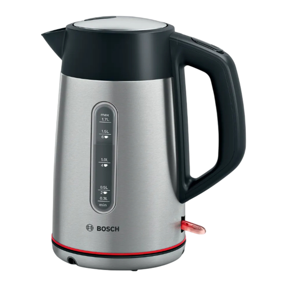 Bosch TWK5M Series Manuals