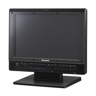 Panasonic BT-L1500PJ Operating Instructions Manual