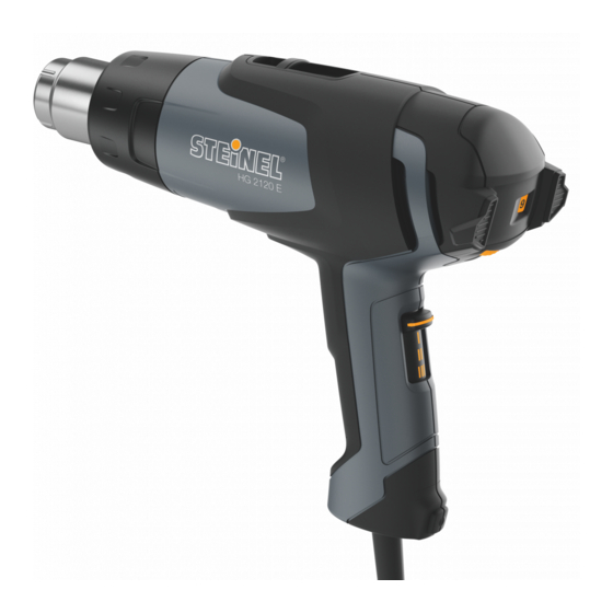 STEINEL HG 2120 E User Manual