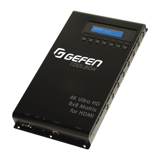 Gefen GTB-HD4K2K-848-BLK User Manual
