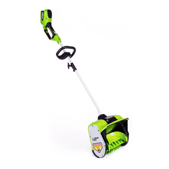 GreenWorks 2600400 Manuals
