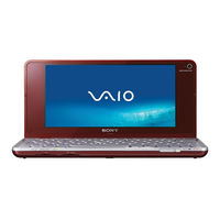 Sony VAIO VGN-P Series User Manual