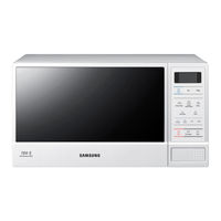 Samsung ME83D Owner's Instructions & Cooking Manual
