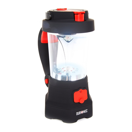 Duronic Hurricane 4 in 1 Lantern Manual