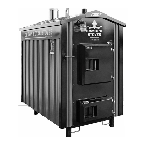 Crown Royal Stoves 7300E Owner's Manual