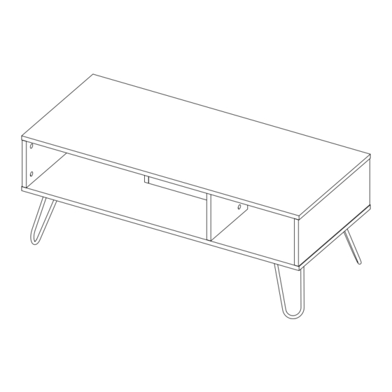 TUHOME Furniture VASSEL MLV 3987 Assembly Instructions Manual