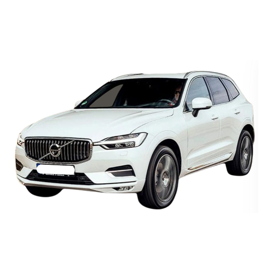 Volvo XC60 2020 Quick Manual
