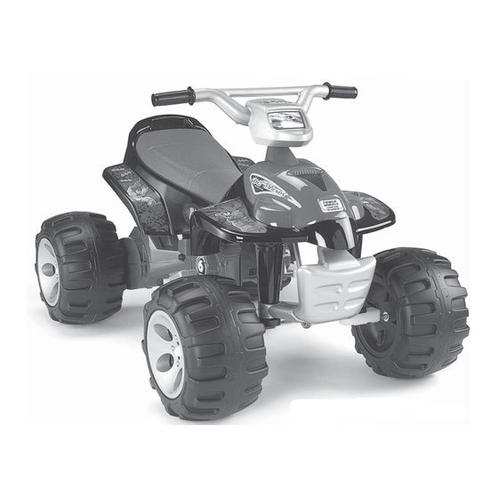 Fisher-Price Power Wheels TRAIL RIDER P8990 Owner's Manual With Assembly Instructions
