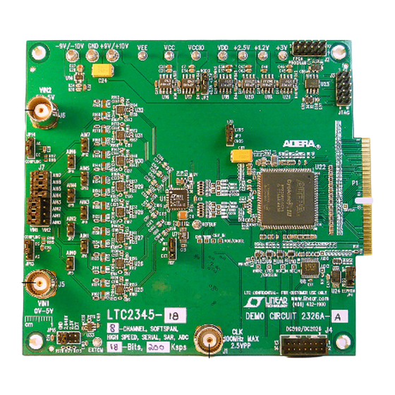 Linear LTC2345 Demo Manual