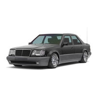 Mercedes-Benz 300 CE 124 1988 Owner's Manual