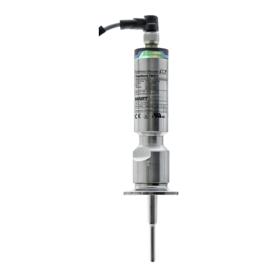 Endress+Hauser iTHERM TrustSens TM371 Brief Operating Instructions