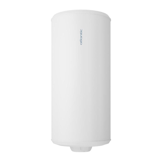Atlantic Compact 100 L Installation And Operating Manual