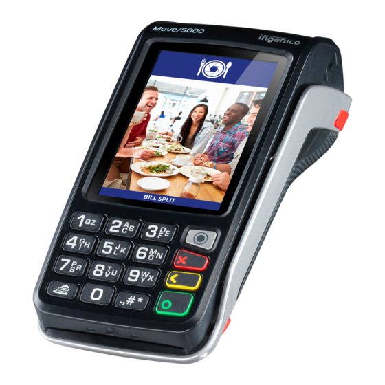 Ingenico Move5000 Quick Reference Manual