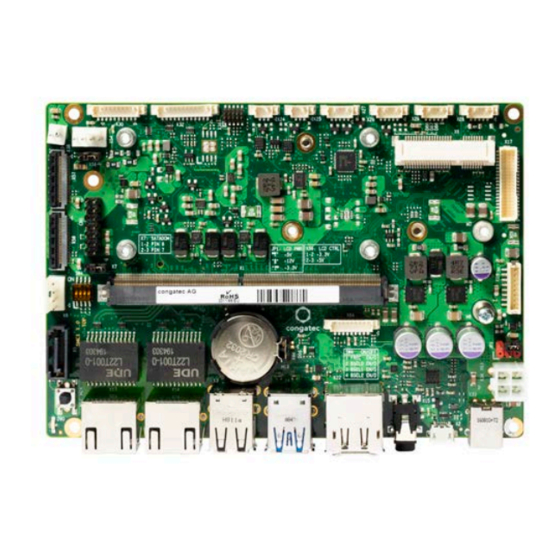 Congatec SMARC conga-SMC1 User Manual