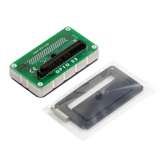 OPTO 22 SNAP-RCK-M2B Installation