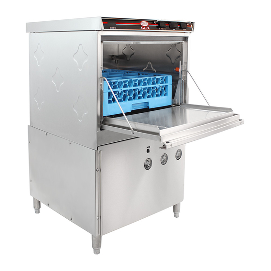 CMA Dishmachines CMA-GL-X Quick Setup Instructions
