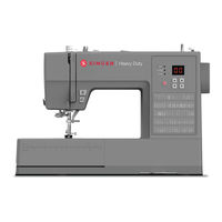 Singer HD 6605C Instruction Manual