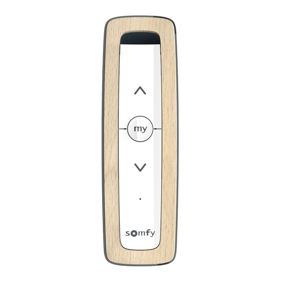 SOMFY SITUO 1 RTS Quick Installation Manual