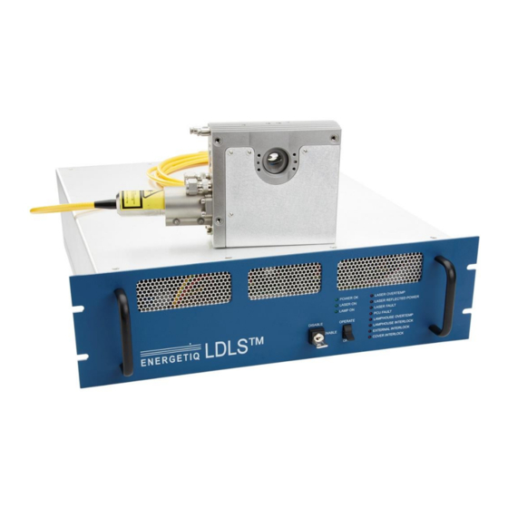 Hamamatsu ENERGETIQ LDLS EQ-400 Operation Manual
