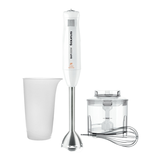 Taurus BAPI 800 INOX Manual