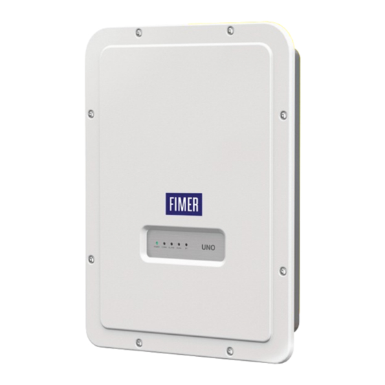 Fimer UNO-DM 1.2-TL-PLUS-Q Product Manual