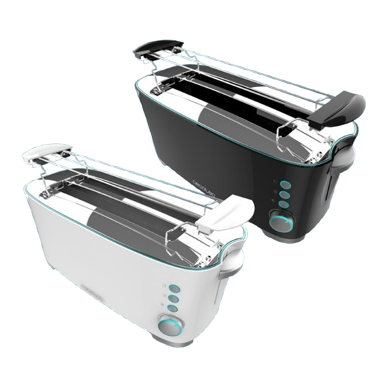 cecotec TOAST&TASTE EXTRA DOUBLE W Instruction Manual