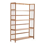 LIVING AND HOME BAMBOO BOOKCASE User Manual