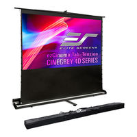 Elite Screens ezCinema Tab-Tension CineGrey 4D Series User Manual
