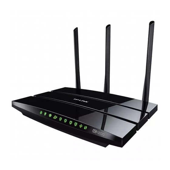 TP-Link c1200 Configuration Manual