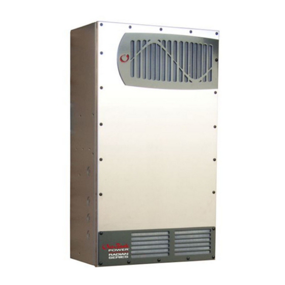 OutBack Power RADIAN Series Manual