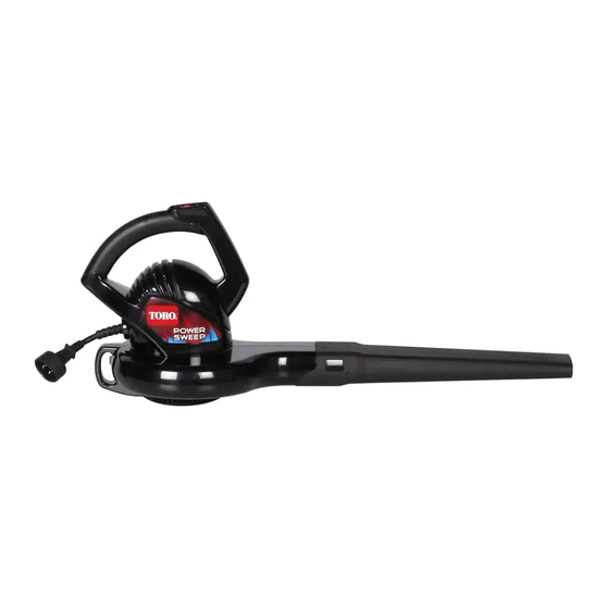 Toro Power Sweep 51585 Instruction Manual