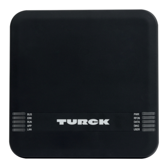 turck TN-UHF CDS Series Instructions For Use Manual